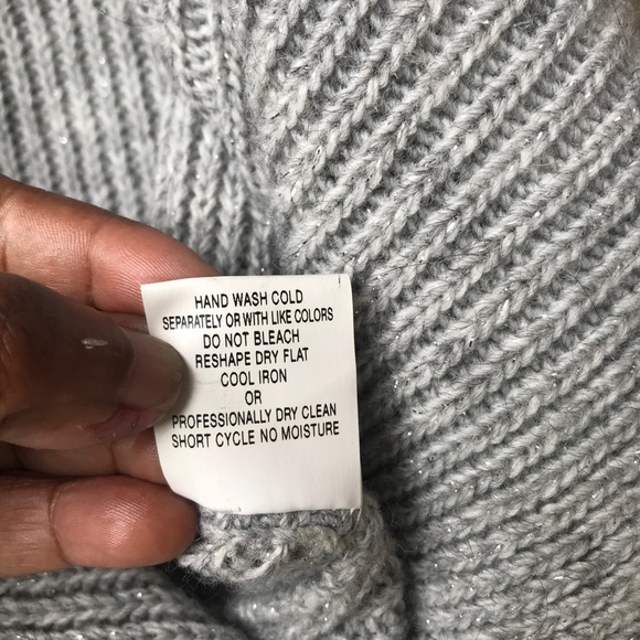 Elisabetta Collection Gray Alpaca Blend Sweater Sz XL - Picture 4 of 7